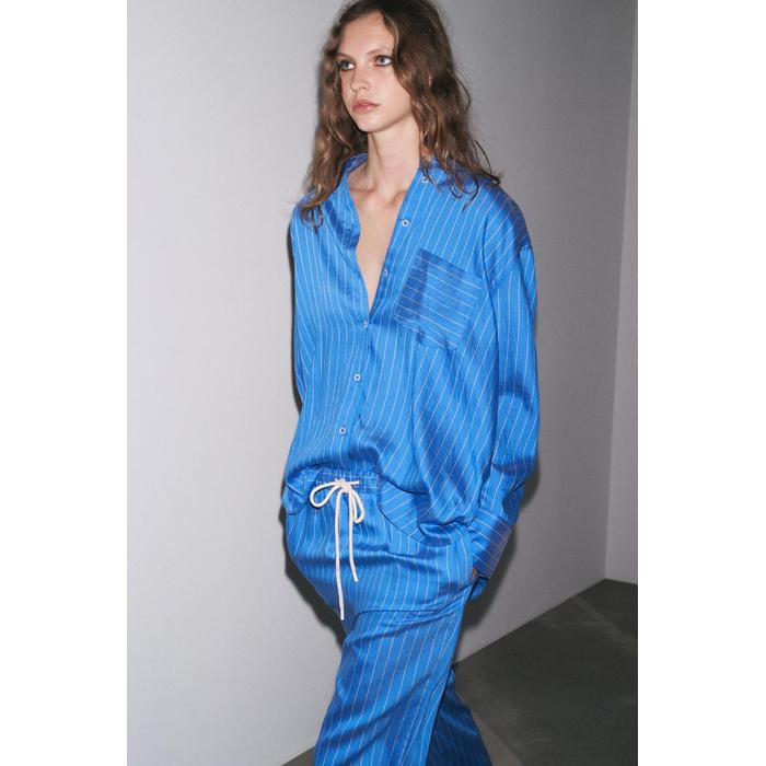 ПИЖАМНЫЕ БРЮКИ В ПОЛОСКУ ИЗ КОЛЛЕКЦИИ ZW COLLECTION