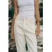 ДЖИНСЫ Z1975 С ЗАВЫШЕННОЙ ТАЛИЕЙ MOM FIT И КОНТРАСТНЫМ ПОЯСОМ