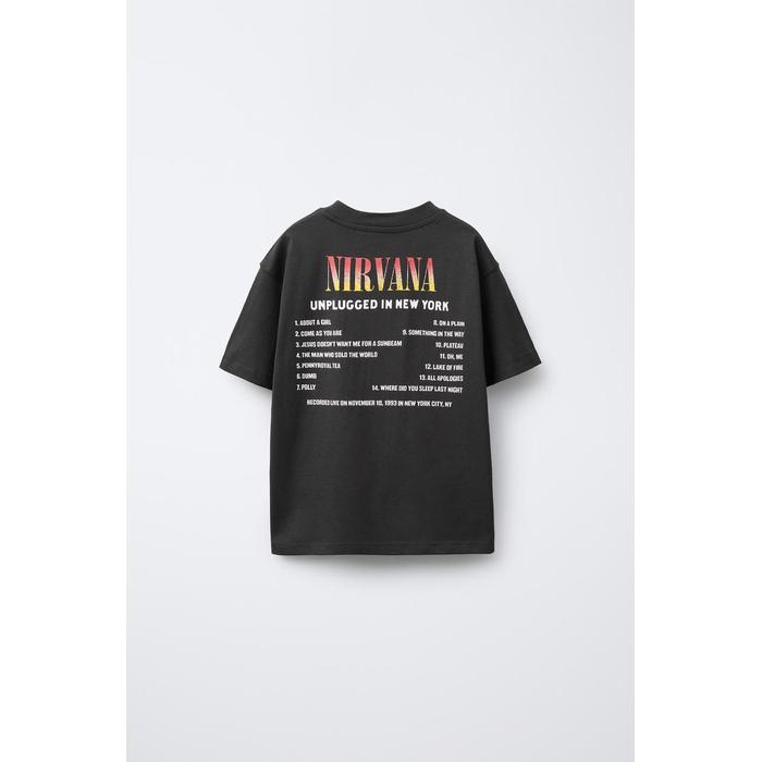 ФУТБОЛКА С ПРИНТОМ NIRVANA ®