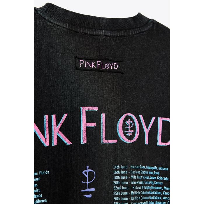 ФУТБОЛКА PINK FLOYD С ЭФФЕКТОМ СТИРКИ