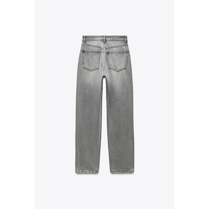 ДЖИНСЫ TRF С MOM FIT ВЫСОКОЙ ТАЛИЕЙ