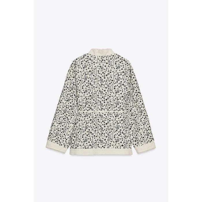 ВЫШИТОЕ КИМОНО ИЗ ЛЬНА КОЛЛЕКЦИИ ZW COLLECTION