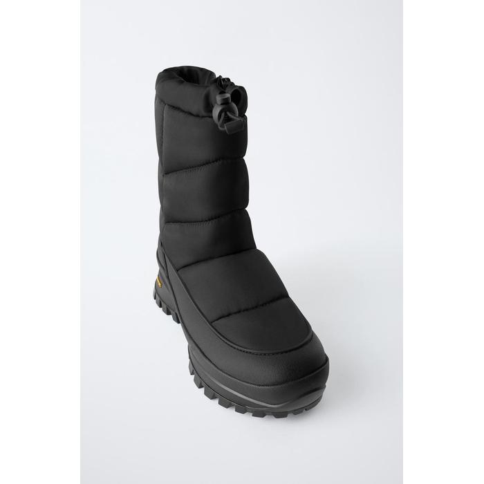ВОДООТТАЛКИВАЮЩИЕ СТЕГАНЫЕ ЛЫЖНЫЕ БОТИНКИ VIBRAM ® ИЗ КОЛЛЕКЦИИ SKI COLLECTION