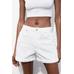 MOM FIT ДЖИНСОВЫЕ ШОРТЫ-БЕРМУДЫ TRF С ВЫСОКОЙ ПОСАДКОЙ