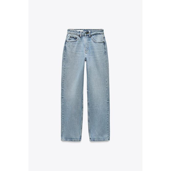 ДЖИНСЫ TRF С MOM FIT ВЫСОКОЙ ТАЛИЕЙ