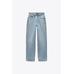 ДЖИНСЫ TRF С MOM FIT ВЫСОКОЙ ТАЛИЕЙ