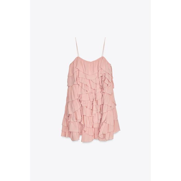 ПЛАТЬЕ С ОБОРКАМИ ИЗ КОЛЛЕКЦИИ ZW COLLECTION