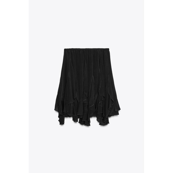 ЮБКА С ОБОРКАМИ ИЗ КОЛЛЕКЦИИ ZW COLLECTION