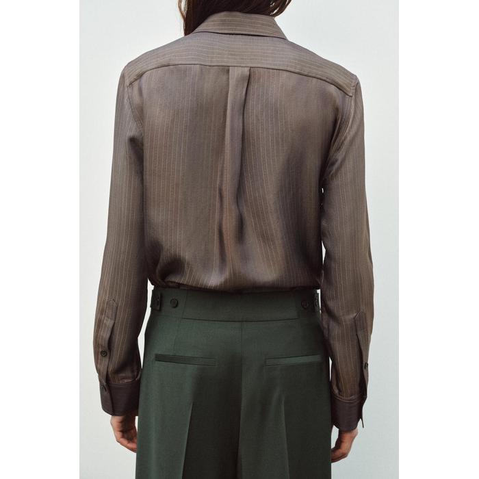 ЖАККАРДОВАЯ РУБАШКА В ПОЛОСКУ ИЗ КОЛЛЕКЦИИ ZW COLLECTION