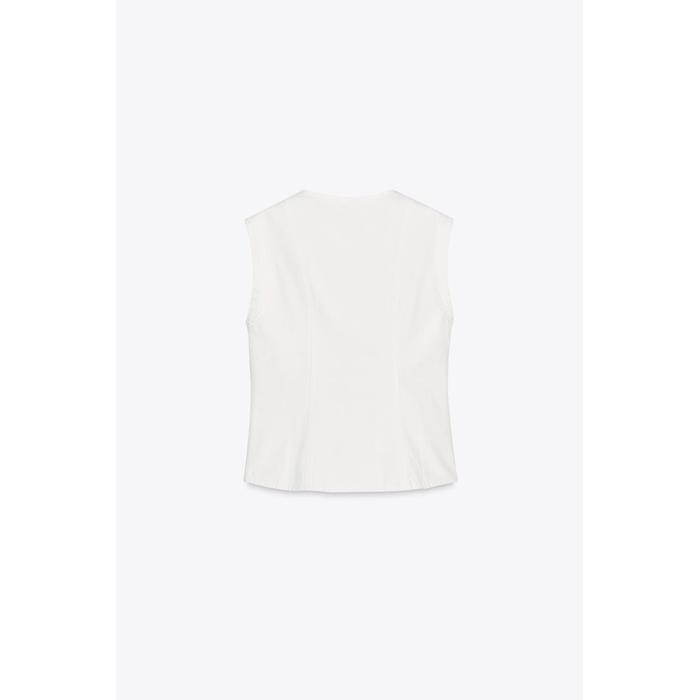 ДЖИНСОВЫЙ ТОП ИЗ КОЛЛЕКЦИИ ZW COLLECTION
