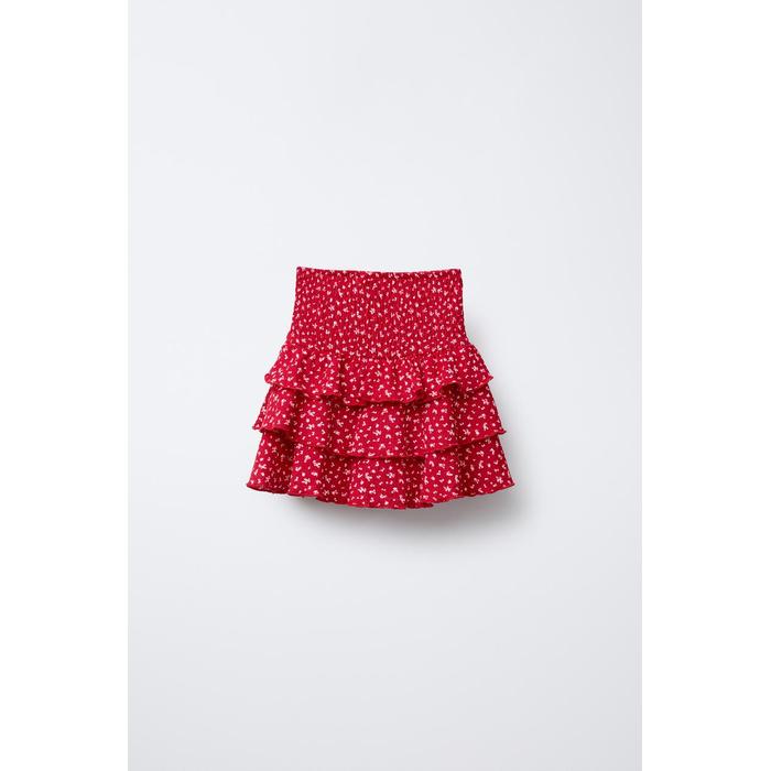 EX ОБЛЕГАЮЩИЕ ЦВЕТОЧНЫЕ БЕРМУДЫ SKORT