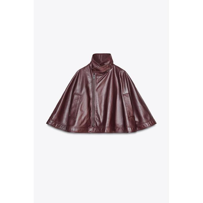 НАКИДКА ИЗ 100% КОЖИ ОГРАНИЧЕННОЙ СЕРИИ ZW COLLECTION