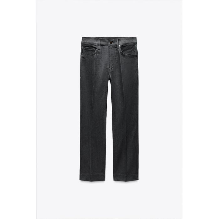 УКОРОЧЕННЫЕ ДЖИНСЫ С ВЫСОКОЙ ТАЛИЕЙ ИЗ КОЛЛЕКЦИИ ZW BOOTCUT