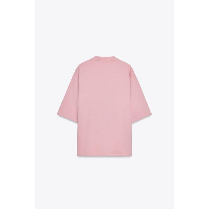 ФУТБОЛКА С ЭФФЕКТОМ СТИРКИ INTERLOCK T-SHIRT