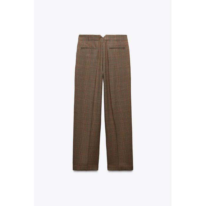 БРЮКИ В КЛЕТКУ С ШТОПКОЙ ИЗ КОЛЛЕКЦИИ ZW COLLECTION
