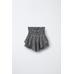 МНОГОСЛОЙНЫЕ БЕРМУДЫ SKORT С ЦВЕТОЧНЫМ РИСУНКОМ