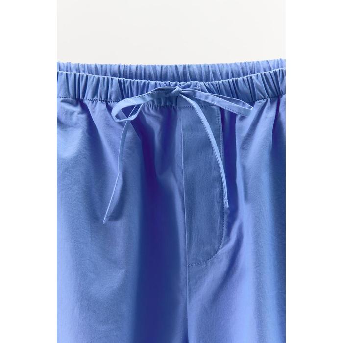 ПИЖАМНЫЕ БРЮКИ ИЗ ПОПЛИНА