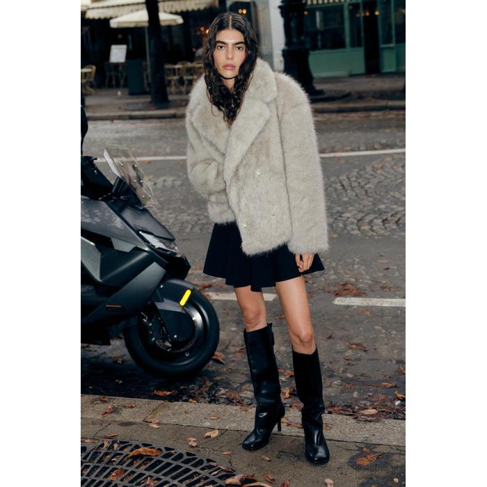 КУРТКА ИЗ ИСКУССТВЕННОГО МЕХА КОЛЛЕКЦИИ ZW COLLECTION