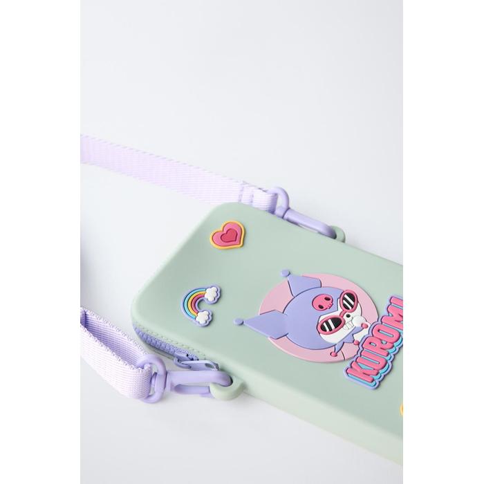 ПРОРЕЗИНЕННЫЙ ЧЕХОЛ ДЛЯ МОБИЛЬНОГО ТЕЛЕФОНА KUROMI © SANRIO