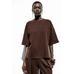 ФУТБОЛКА С ЭФФЕКТОМ СТИРКИ INTERLOCK T-SHIRT