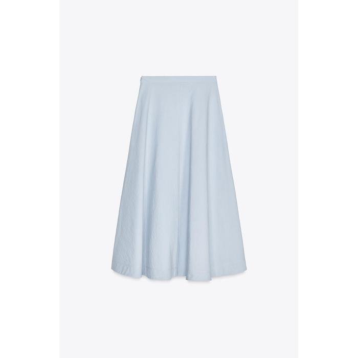 РАСКЛЕШЕННАЯ ЮБКА НА ПУГОВИЦАХ ИЗ КОЛЛЕКЦИИ ZARA WOMAN COLLECTION