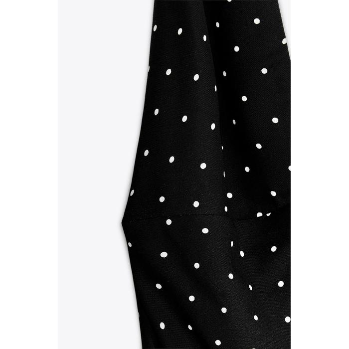 ПЛАТЬЕ В ГОРОШЕК НА БРЕТЕЛЯХ ИЗ КОЛЛЕКЦИИ ZW COLLECTION