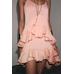 КОРОТКОЕ ПЛАТЬЕ С ОБОРКАМИ ИЗ КОЛЛЕКЦИИ ZW COLLECTION