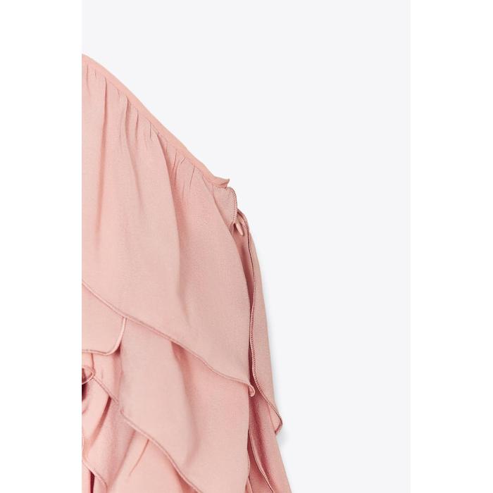ПЛАТЬЕ С ОБОРКАМИ ИЗ КОЛЛЕКЦИИ ZW COLLECTION