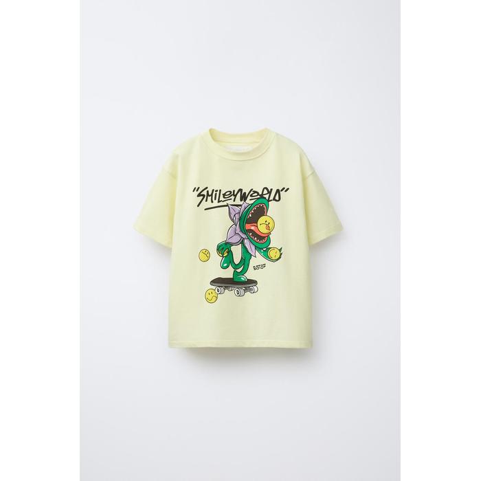 ФУТБОЛКА С ПРИНТОМ SMILEYWORLD ®