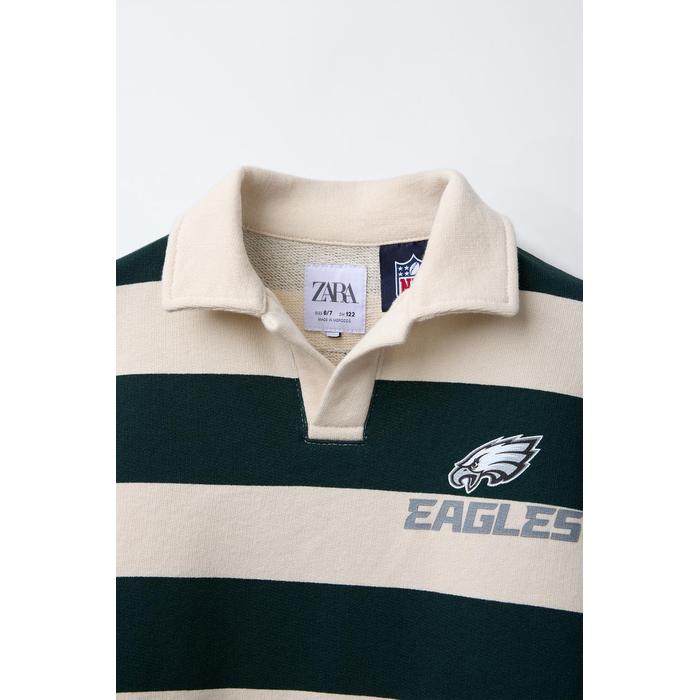 ТОЛСТОВКА ПОЛО В ПОЛОСКУ PHILADELPHIA EAGLES © NFL