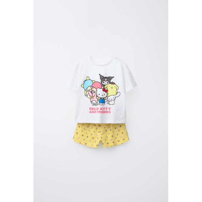6-14 ЛЕТ/ ПИЖАМЫ С ПРИНТОМ HELLO KITTY И ДРУЗЬЯ © SANRIO