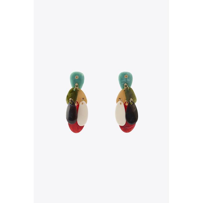 СЕРЬГИ ИЗ НЕСКОЛЬКИХ ЧАСТЕЙ СМОЛЫ