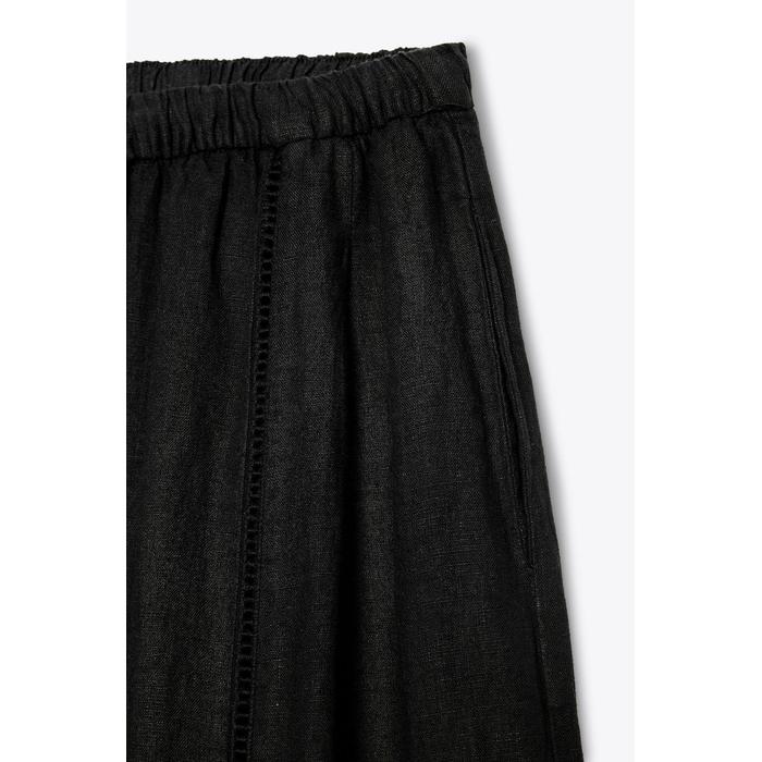 БРЮКИ ПАЛАЦЦО ИЗ 100% ЛЬНА ИЗ КОЛЛЕКЦИИ ZW COLLECTION