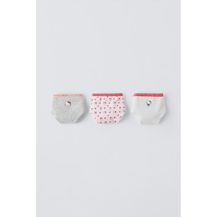 6-14 ЛЕТ/ ТРИ КОМПЛЕКТА ТРУСИКОВ HELLO KITTY©