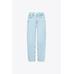 ДЖИНСЫ С ЗАВЫШЕННОЙ ТАЛИЕЙ Z1975MOM FIT 
