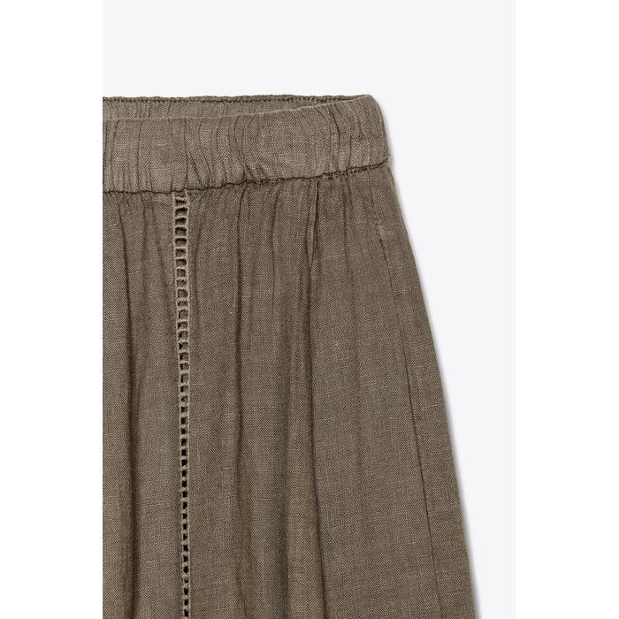 БРЮКИ ПАЛАЦЦО ИЗ 100% ЛЬНА ИЗ КОЛЛЕКЦИИ ZW COLLECTION