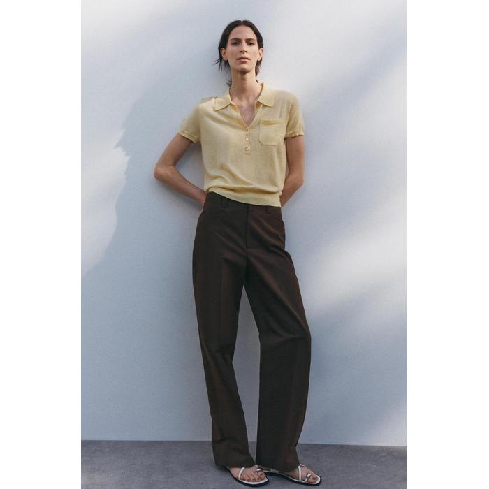 БРЮКИ-ЧИНО ПРЯМОГО КРОЯ ИЗ КОЛЛЕКЦИИ ZW COLLECTION