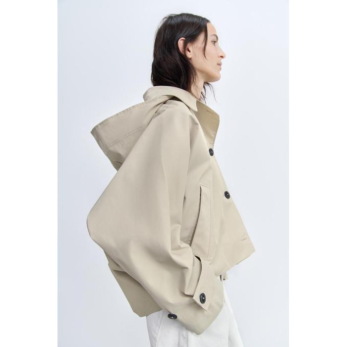 ВОДООТТАЛКИВАЮЩИЙ ТРЕНЧ ИЗ КОЛЛЕКЦИИ ZW COLLECTION