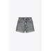 MOM FIT ДЖИНСОВЫЕ ШОРТЫ-БЕРМУДЫ TRF С ВЫСОКОЙ ПОСАДКОЙ