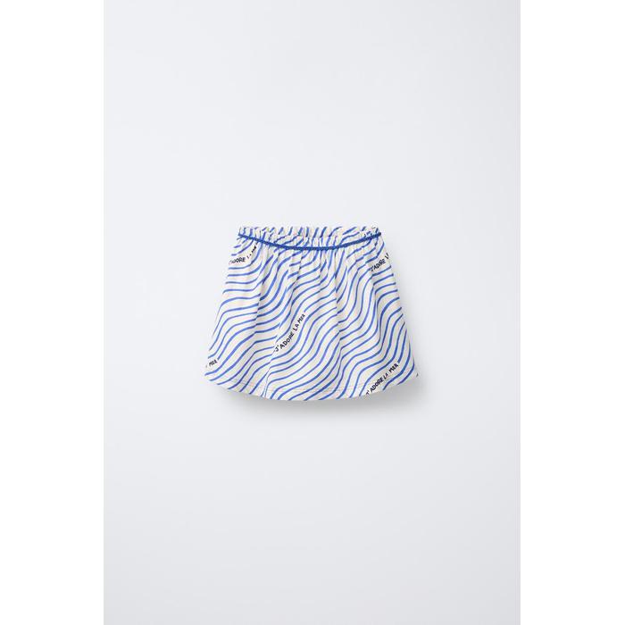 БЕРМУДЫ SKORT С ВЕРЕВОЧНЫМ ПРИНТОМ