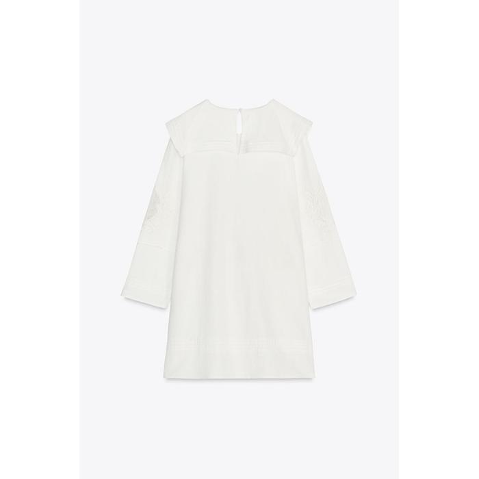 КОРОТКОЕ ПЛАТЬЕ С ВЫШИВКОЙ ИЗ КОЛЛЕКЦИИ ZW COLLECTION