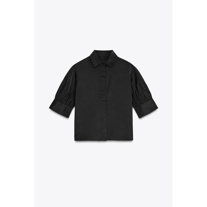 РУБАШКА С КОРОТКИМ РУКАВОМ ИЗ КОЛЛЕКЦИИ ZW COLLECTION