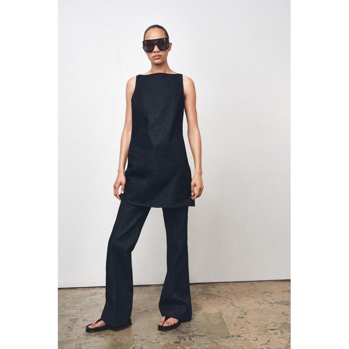 КОРОТКОЕ ДЖИНСОВОЕ ПЛАТЬЕ ИЗ КОЛЛЕКЦИИ ZW COLLECTION
