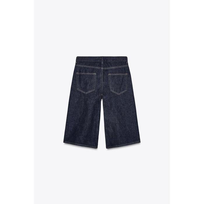 ДЖИНСОВЫЕ ШОРТЫ-БЕРМУДЫ ИЗ КОЛЛЕКЦИИ ZW COLLECTION