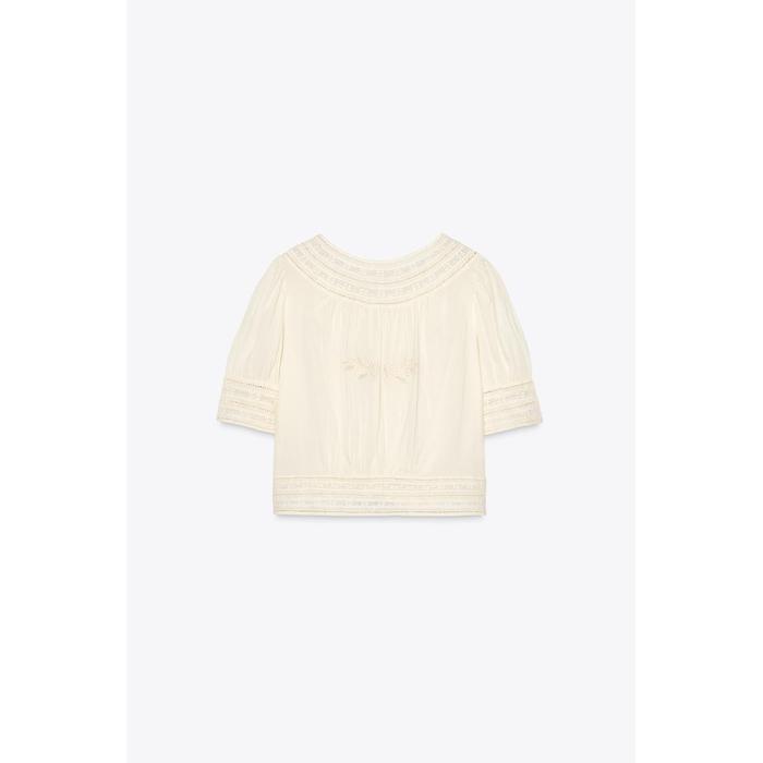 РОМАНТИЧЕСКАЯ БЛУЗКА ИЗ КОЛЛЕКЦИИ ZW COLLECTION