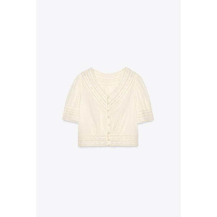 РОМАНТИЧЕСКАЯ БЛУЗКА ИЗ КОЛЛЕКЦИИ ZW COLLECTION