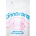 БЛЕСТЯЩАЯ ТОЛСТОВКА CINNAMOROLL © SANRIO С РЕЛЬЕФНЫМ РИСУНКОМ