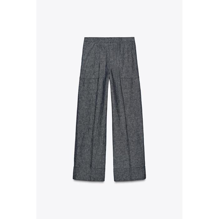 ЛЬНЯНЫЕ БРЮКИ ИЗ КОЛЛЕКЦИИ ZW COLLECTION