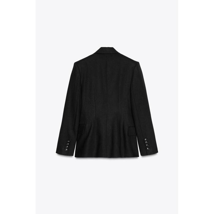 ДВУБОРТНЫЙ БЛЕЙЗЕР ИЗ ЛЬНЯНОЙ СМЕСИ ZW COLLECTION