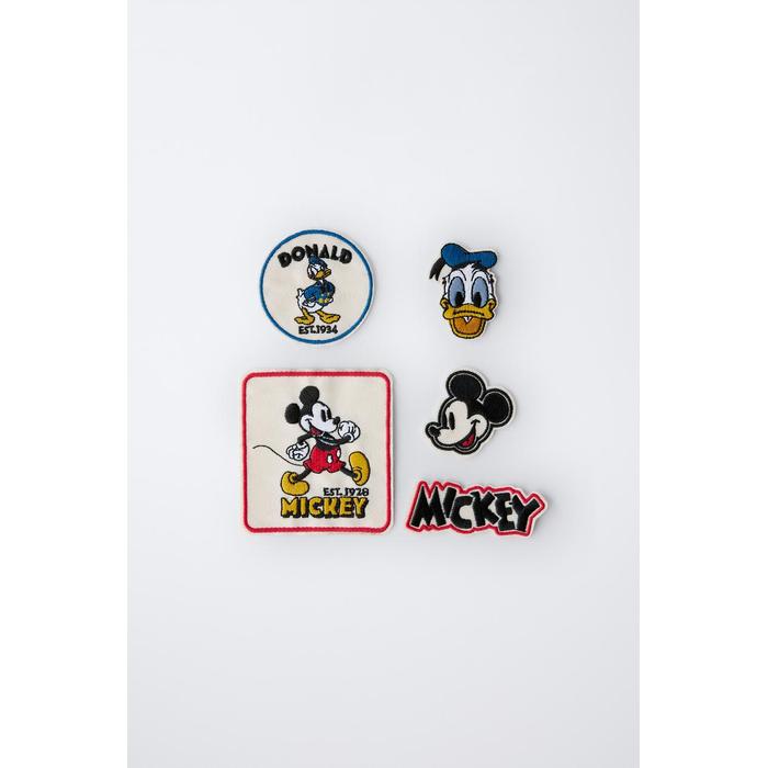 НАБОР ИЗ ПЯТИ ПЛАСТЫРЕЙ С МИККИ МАУСОМ И ДОНАЛЬДОМ ДАКОМ © DISNEY PATCHES